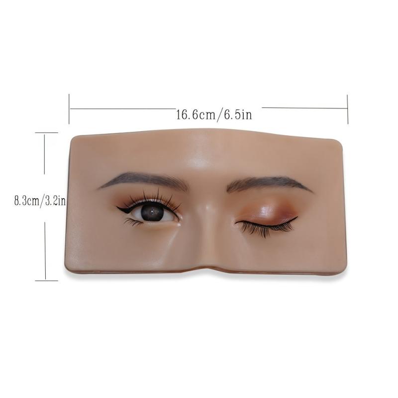 Makeup Practice Board Silicone Eyebrow Eye And Face