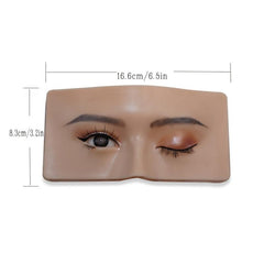 Makeup Practice Board Silicone Eyebrow Eye And Face
