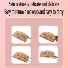 Makeup Practice Board Silicone Eyebrow Eye And Face