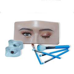 Makeup Practice Board Silicone Eyebrow Eye And Face