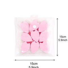 Petal Powder Puff Set Wet & Dry Dual use Sponge Foundation Puff