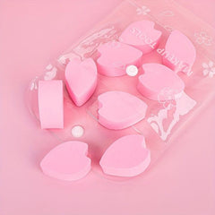 Petal Powder Puff Set Wet & Dry Dual use Sponge Foundation Puff