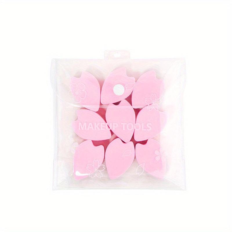Petal Powder Puff Set Wet & Dry Dual use Sponge Foundation Puff