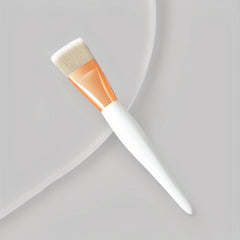 Flat Foundation Makeup Brush Wooden Handle Highlight Brush