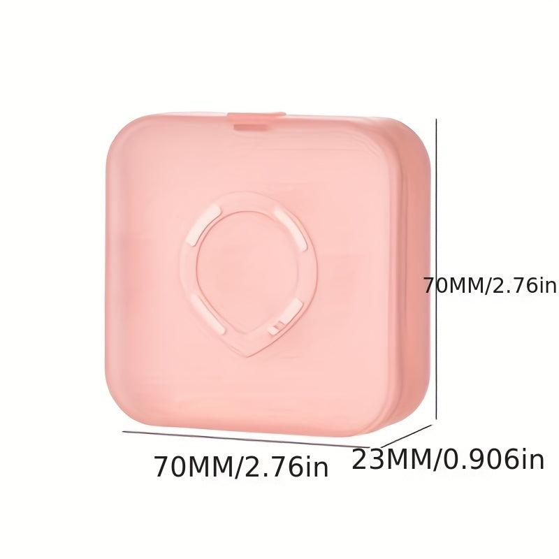 Large Powder Puff Storage Box Breathable Dust Proof