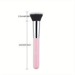 Makeup Brush Loose Powder Blush Brush High Pink Synthetic Hair