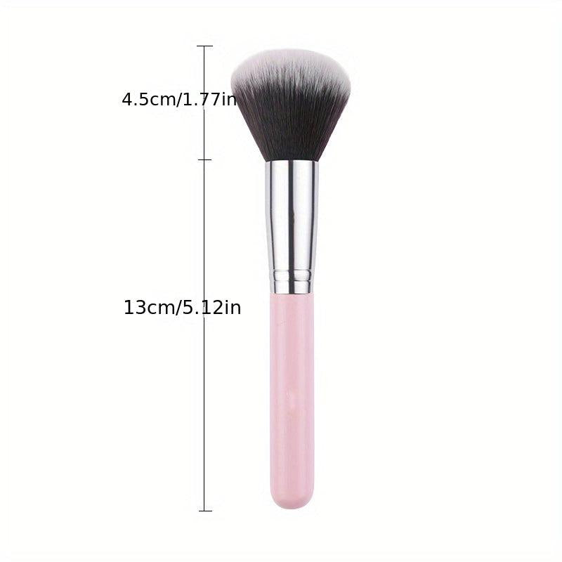 Makeup Brush Loose Powder Blush Brush High Pink Synthetic Hair
