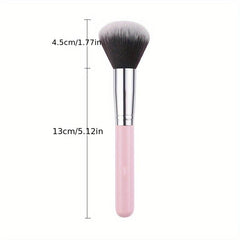 Makeup Brush Loose Powder Blush Brush High Pink Synthetic Hair
