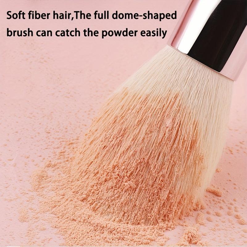 Makeup Brush Loose Powder Blush Brush High Pink Synthetic Hair