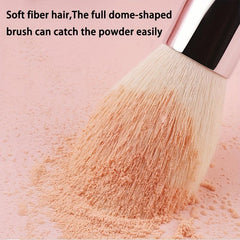 Makeup Brush Loose Powder Blush Brush High Pink Synthetic Hair