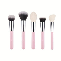 Makeup Brush Loose Powder Blush Brush High Pink Synthetic Hair
