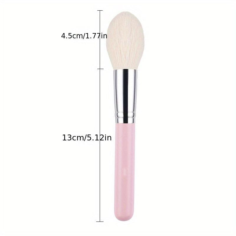Makeup Brush Loose Powder Blush Brush High Pink Synthetic Hair