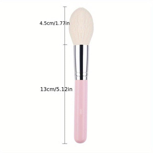 Makeup Brush Loose Powder Blush Brush High Pink Synthetic Hair