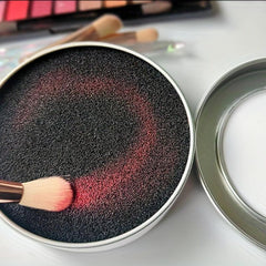 Quick Dry Makeup Brush Cleaner Box - Removes Residue from Makeup Tools