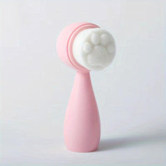 Double-Sided Silicone Face Brush for Deep Cleansing