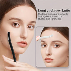 4pcs Eyebrow Razor Women Facial Hair Removal & Dermaplaning Tool