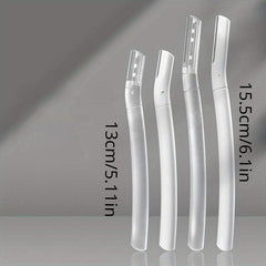 4pcs Eyebrow Razor Women Facial Hair Removal & Dermaplaning Tool