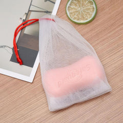 6 Pack Exfoliating Mesh Soap Pouch Bubble Foam Net Soap Sack