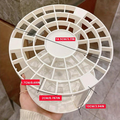 Minimalist Round Makeup Brush Holder