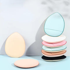 Mini Powder Puff with Finger Holder Strap for Makeup Wet and Dry