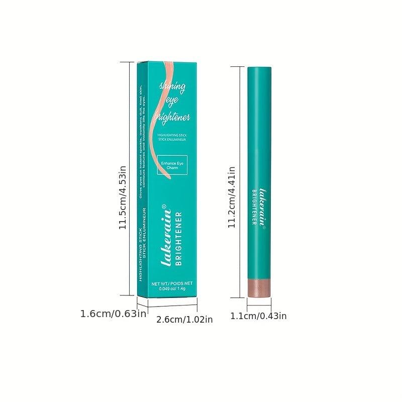 Eye Highlighter Pen Long lasting Waterproof Pearly Eyeshadow Pen 4 Colors