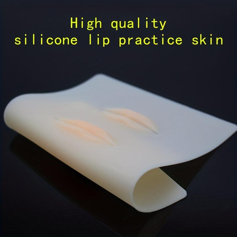 3pcs Silicone Lip Microblading Practice Kit
