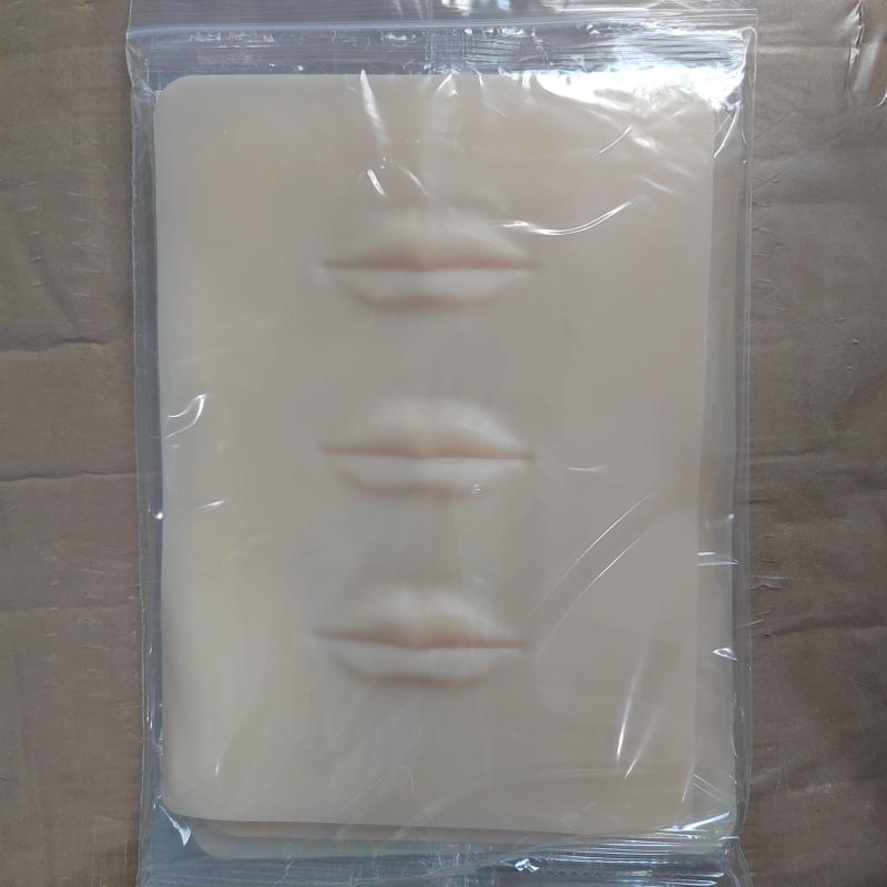3pcs Silicone Lip Microblading Practice Kit