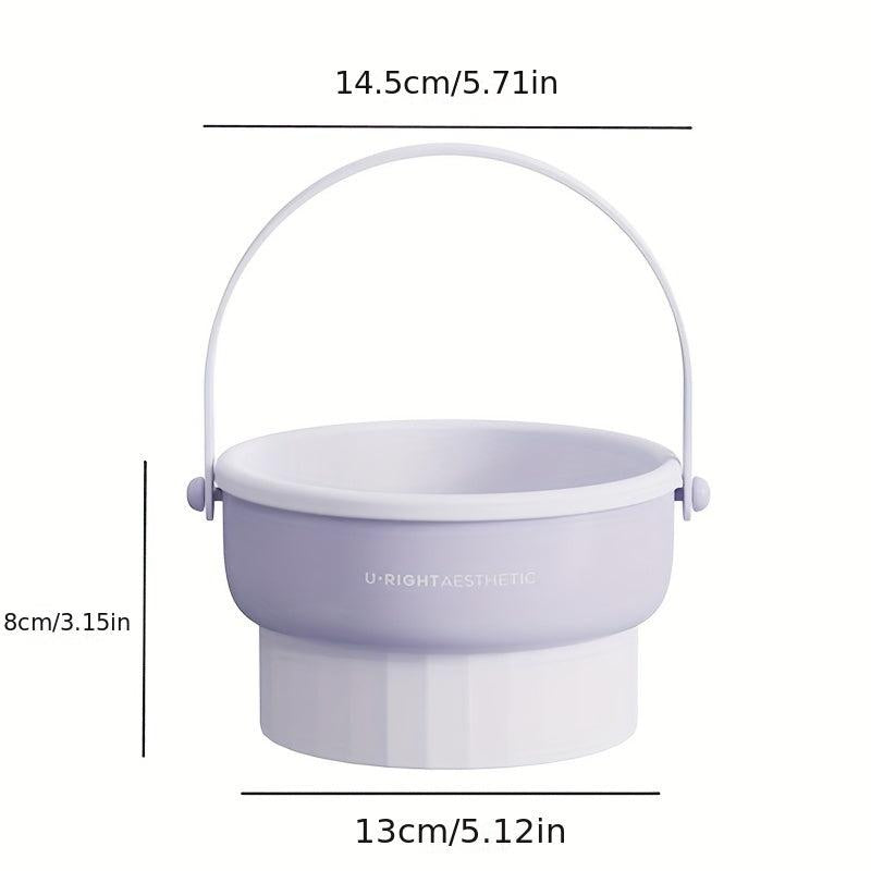 Silicone Makeup Brush Cleaning Drying Organizer Hanging Rack