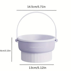 Silicone Makeup Brush Cleaning Drying Organizer Hanging Rack