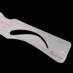 12Pcs Eyebrow Stencil Set & 1PC Razor Guide Styling Eye Brow Diy Grooming Tool