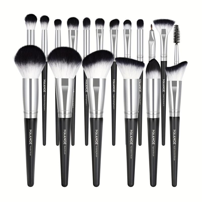 18 Pcs Professional Makeup Brush Set with Case