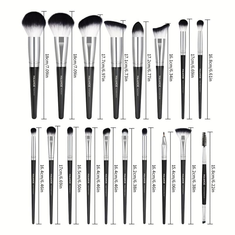 18 Pcs Professional Makeup Brush Set with Case
