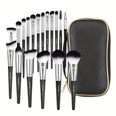 18 Pcs Professional Makeup Brush Set with Case