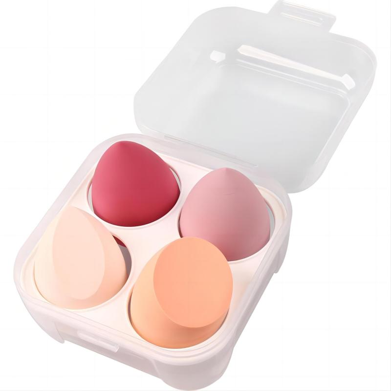 Beauty Kit 4pcs Powder Puffs & 1pc Hair Remover