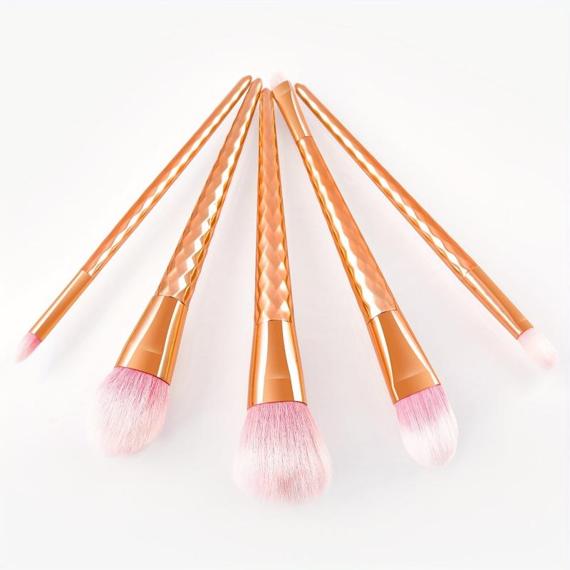 5pcs Makeup Brush Set for Beginners & Pros