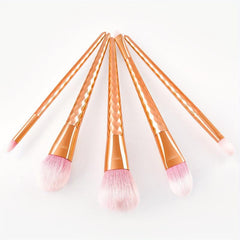 5pcs Makeup Brush Set for Beginners & Pros