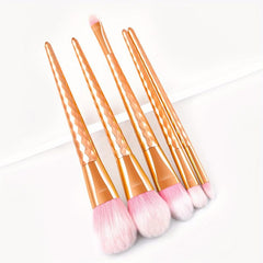 5pcs Makeup Brush Set for Beginners & Pros