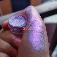 Metallic Eyeshadow Powder High Pigmented Gradient Satin Pearly Polarized