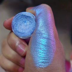 Metallic Eyeshadow Powder High Pigmented Gradient Satin Pearly Polarized