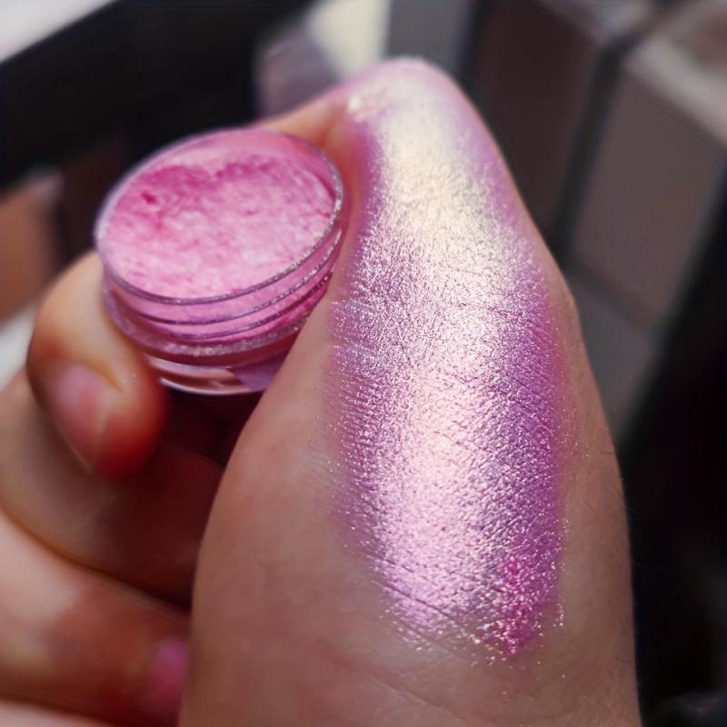 Metallic Eyeshadow Powder High Pigmented Gradient Satin Pearly Polarized