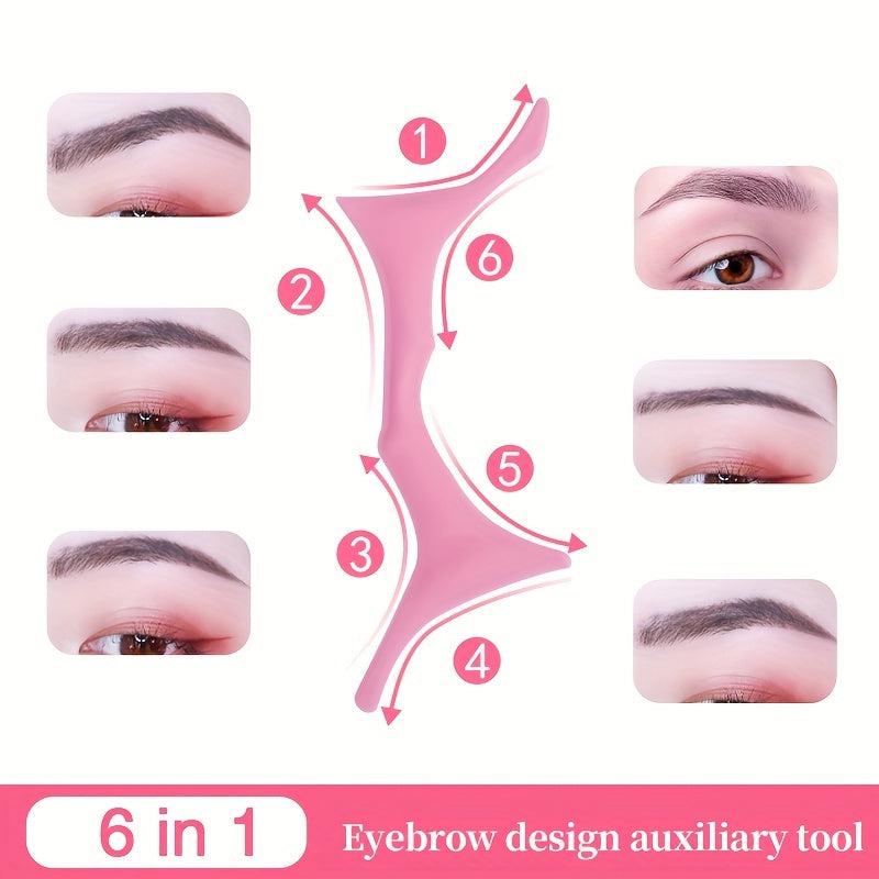 3pcs Eyeliner Stencils Reusable Winged Tip Eyeliner Aid Makeup Tool