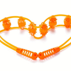 Manual Back Massager Roller Rope Strap - Relax Trigger Point Massager