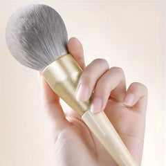 Fluffy Powder Face Brush for Contouring & Defining - Vegan & Cruelty-Free