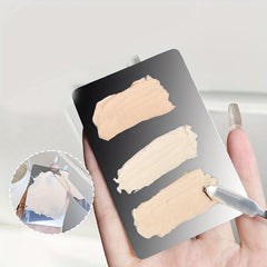 Makeup Palette Spatula Stainless Steel Tool for Eye Shadow Eyelash Makeup