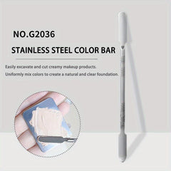 Makeup Palette Spatula Stainless Steel Tool for Eye Shadow Eyelash Makeup