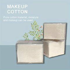 Moisturizing Cosmetic Cotton Pads - Pack of 3