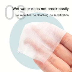 Moisturizing Cosmetic Cotton Pads - Pack of 3