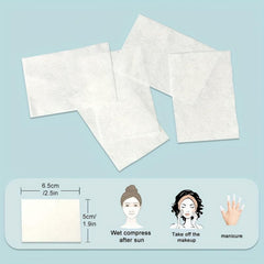 Moisturizing Cosmetic Cotton Pads - Pack of 3