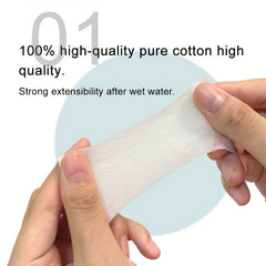 Moisturizing Cosmetic Cotton Pads - Pack of 3