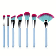 7PCS Makeup Brushes Cosmetic Tools Foundation Eyeshadow Blush Powder Brush